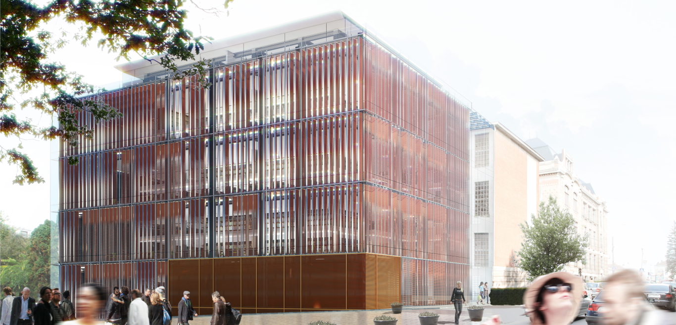 Central University Library - Cluj, 
Bibliothéque centrale universitaire, Dragan Architecture, Paris, 2010